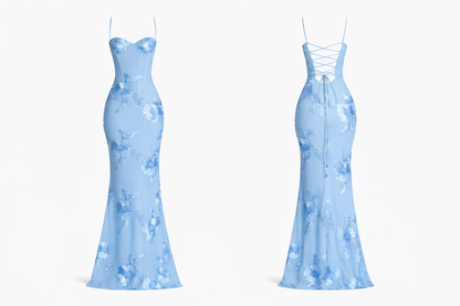 Aurelia Floral Lace Gown