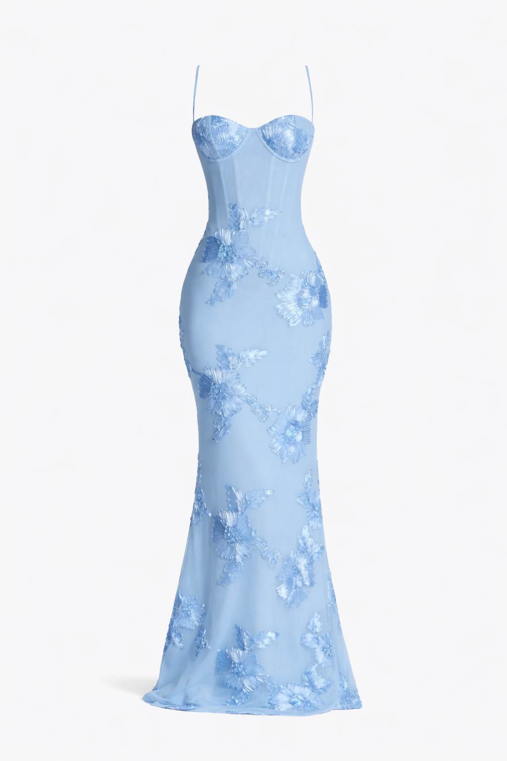 Aurelia Floral Lace Gown