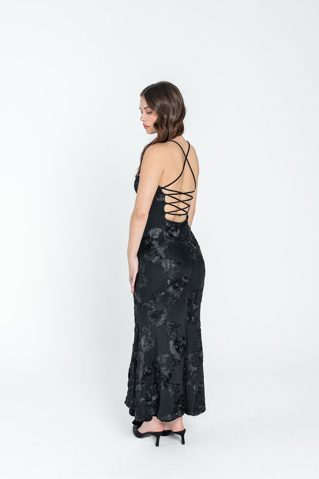 Aurelia Floral Lace Gown