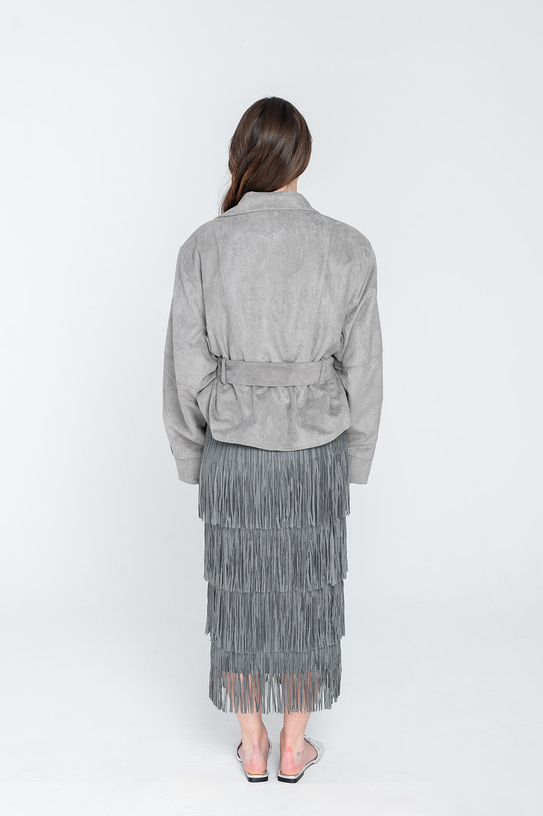 Valette Suede Biker Jacket