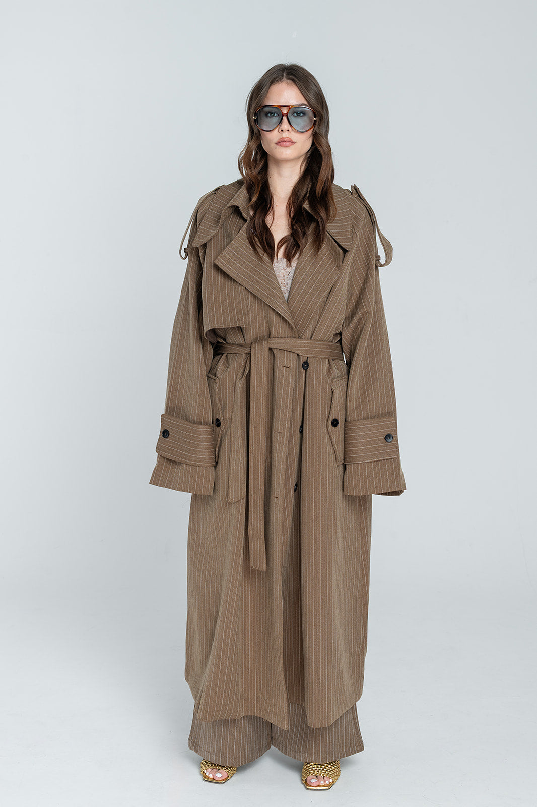 Marquet Oversized Trench Coat
