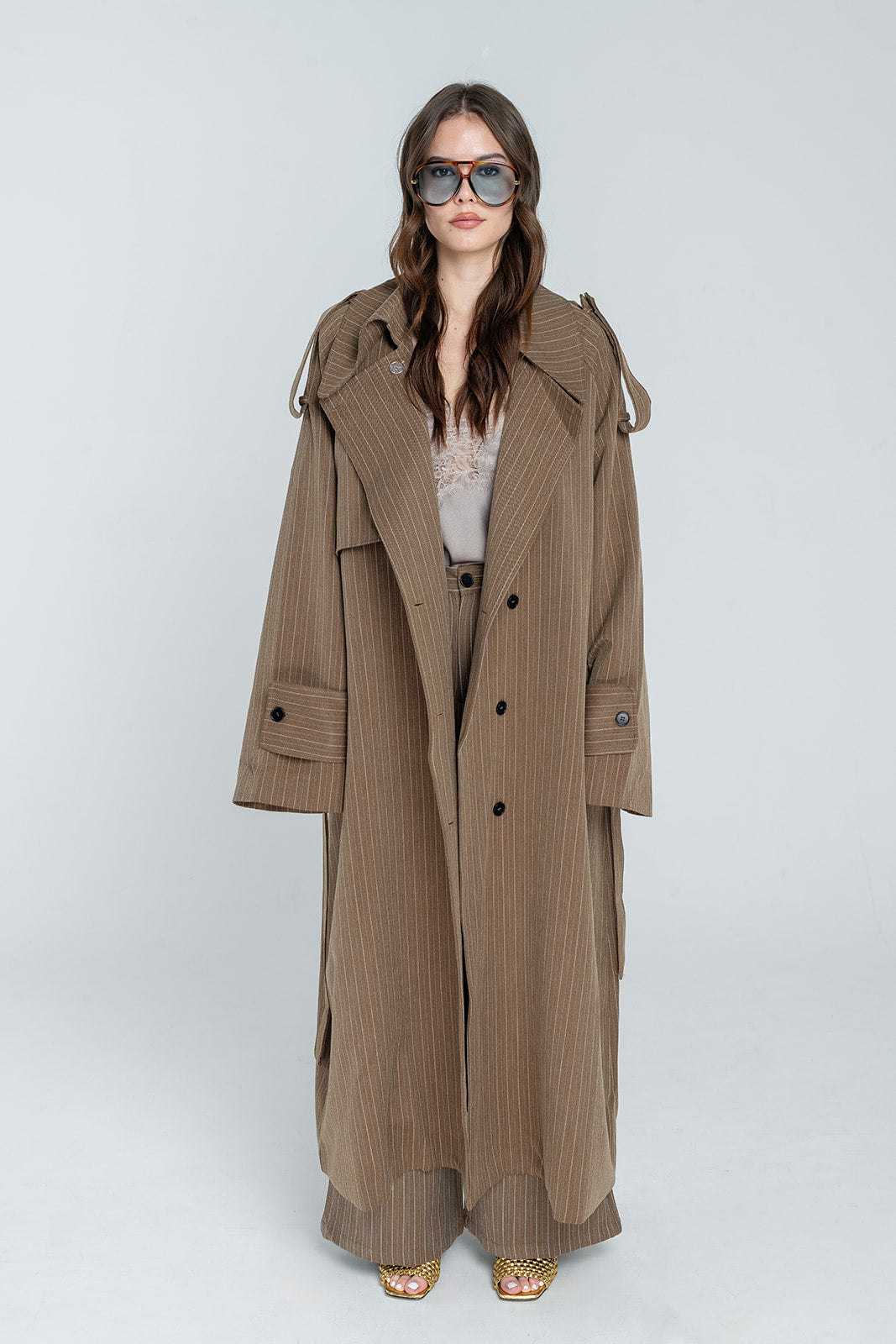 Marquet Oversized Trench Coat