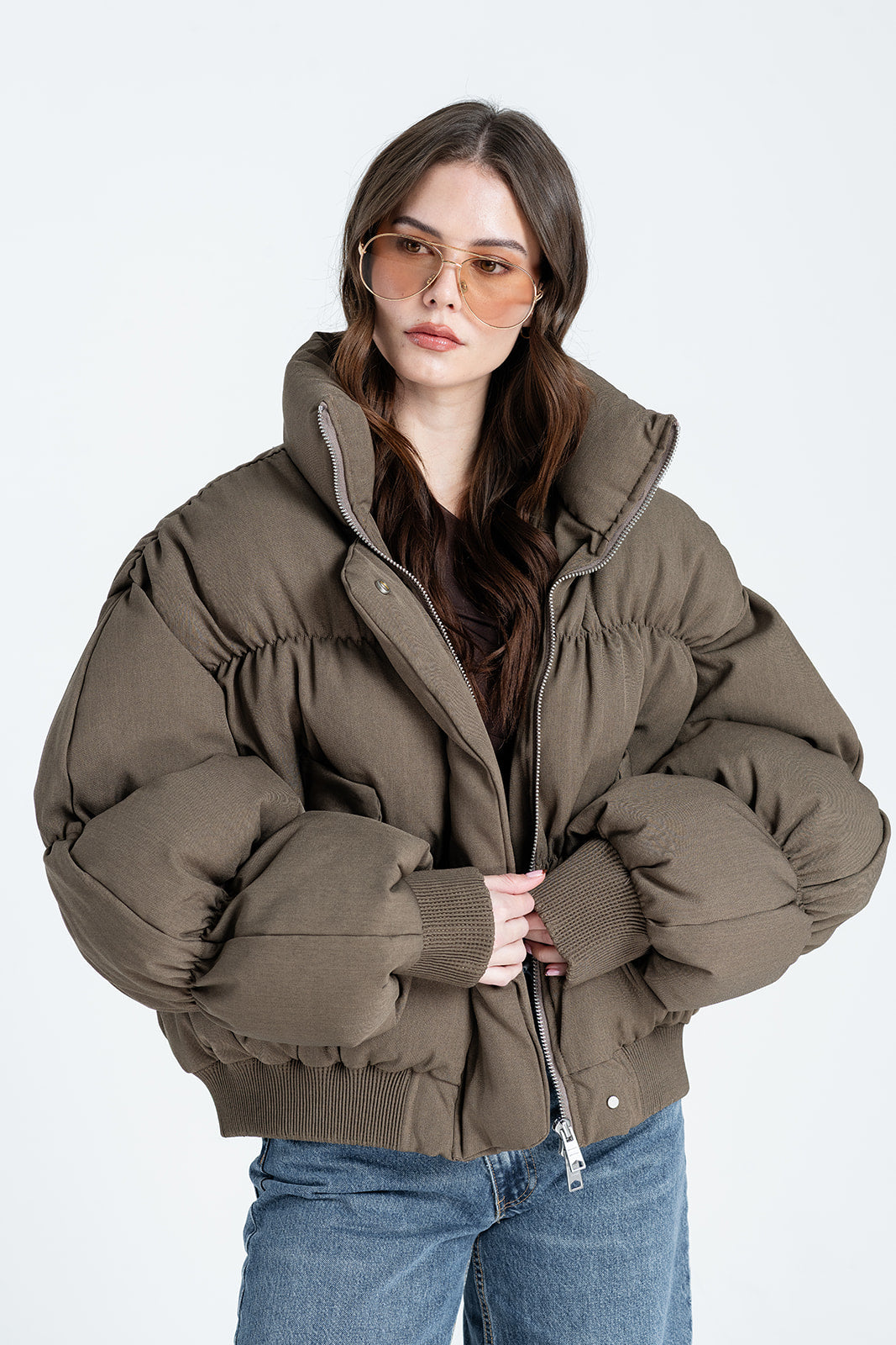 Valterra Cropped Puffer