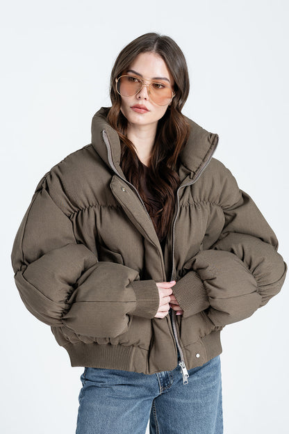 Valterra Cropped Puffer